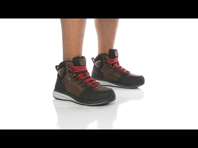 KEEN Utility Red Hook Mid WP Soft Toe SKU: 9617035 - YouTube
