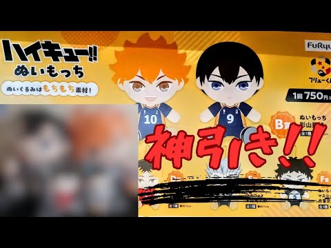 ハイキュー　ぬいもっち　1ロット　フリューくじ フリューくじ アニメ「ハイキュー!!」 ぬいもっち』5月17日より