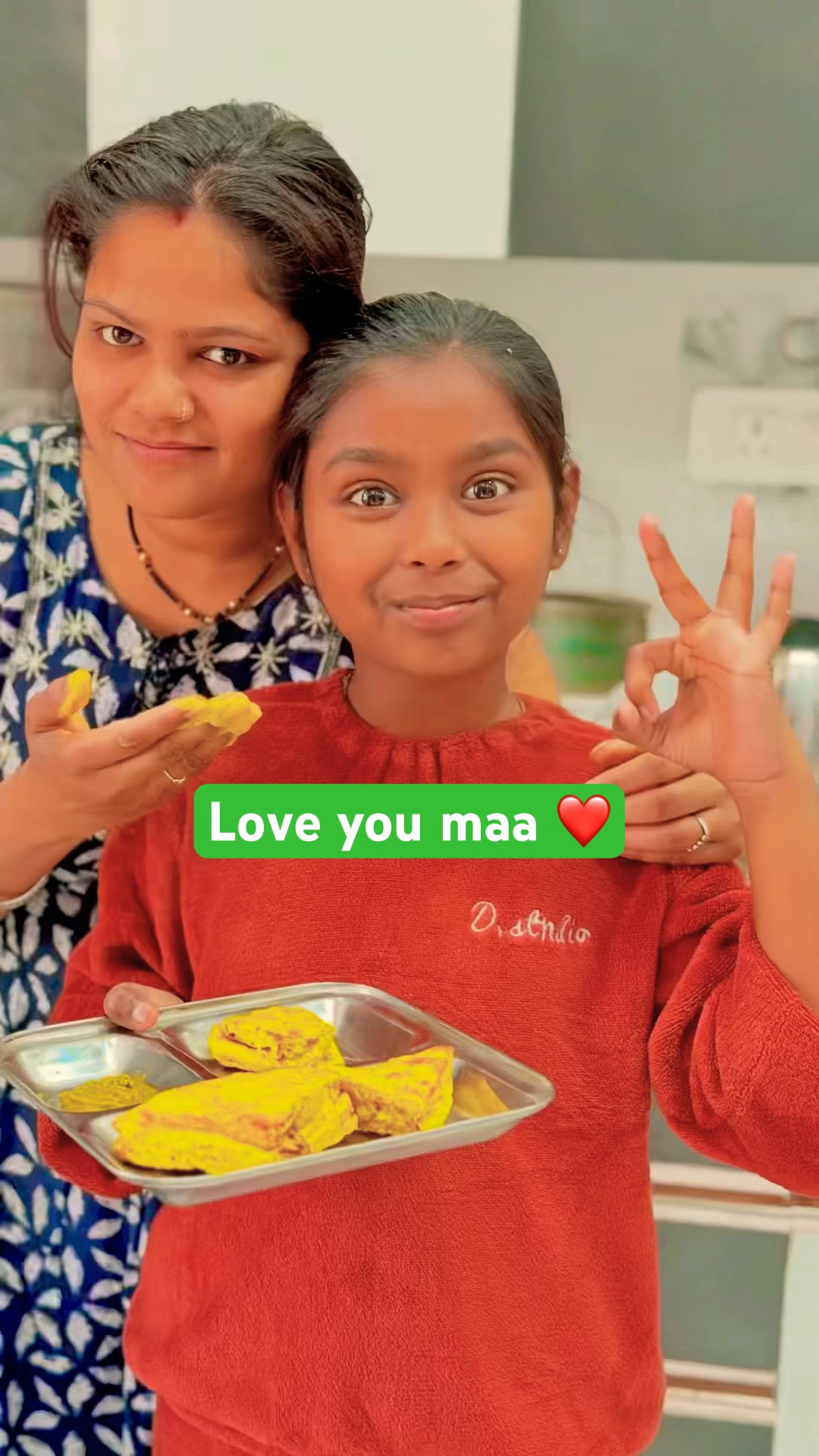 Mom daughter love ❤️ #family #maa #avanishkumarverma