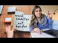 My Productivity Tips to Get More Done WITHOUT Working Harder