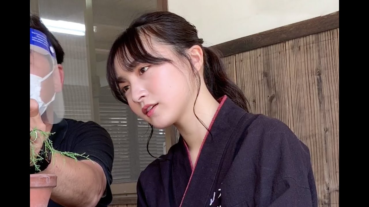 月刊「近代盆栽」2020年9月号（8.4発売） 連載23 NMB48・山本彩加の