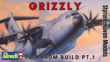 Build! Pt.1 | 1/72 Revell A400M Grizzly / Atlas Plastic Model | Building The Biggest Kit I Have!