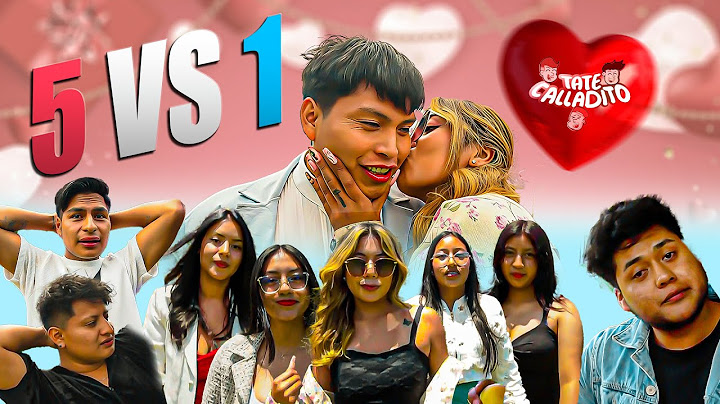 5 MUJERES VS 1 HOMBRE (Misión Cupido Washo) | Tate Calladito Ft. Rommel Racp