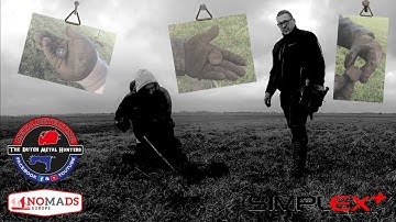 METAALDETECTIE, MOOIE OUDE VONDSTEN OP EEN STORT AKKER - NOKTA MAKRO SIMPLEX