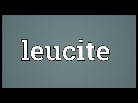Header of leucite
