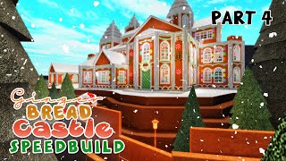 Bloxburg: Gingerbread Castle Speedbuild Part 4