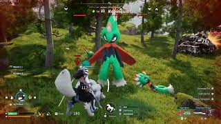 Boss Music started playing and I didn't know why and then I saw the Robinquill Boss wow I'm scared