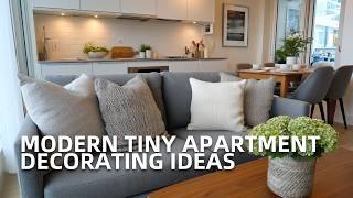 Best Tiny Apartment Decorating Ideas for a Modern Minimalist Home