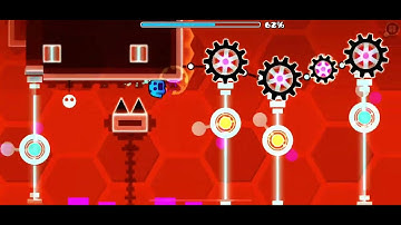 Geometry Dash - Blast Processing 100% (All Coins)