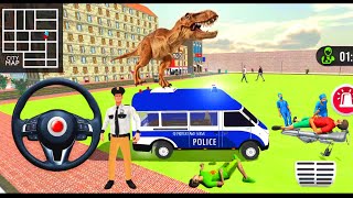 Police Ambulance Rescue Games - Android Gameplay | Ambulance Driving Game | Game For Cartoon #2 screenshot 2