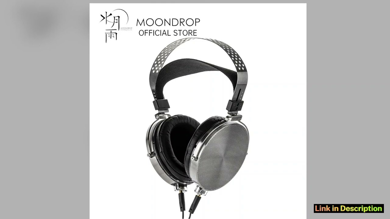 MOONDROP PARA II Headphone 100mm Patented Planar Driver HiFi Overear open PARA 2 Headphones Pro Edi