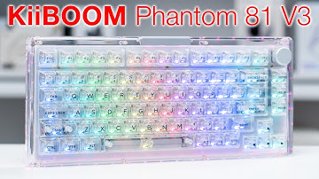 THIS Mechanical Keyboard TRULY Shines! ⌨️ ✨ Kiiboom Phantom 81 V3 Review