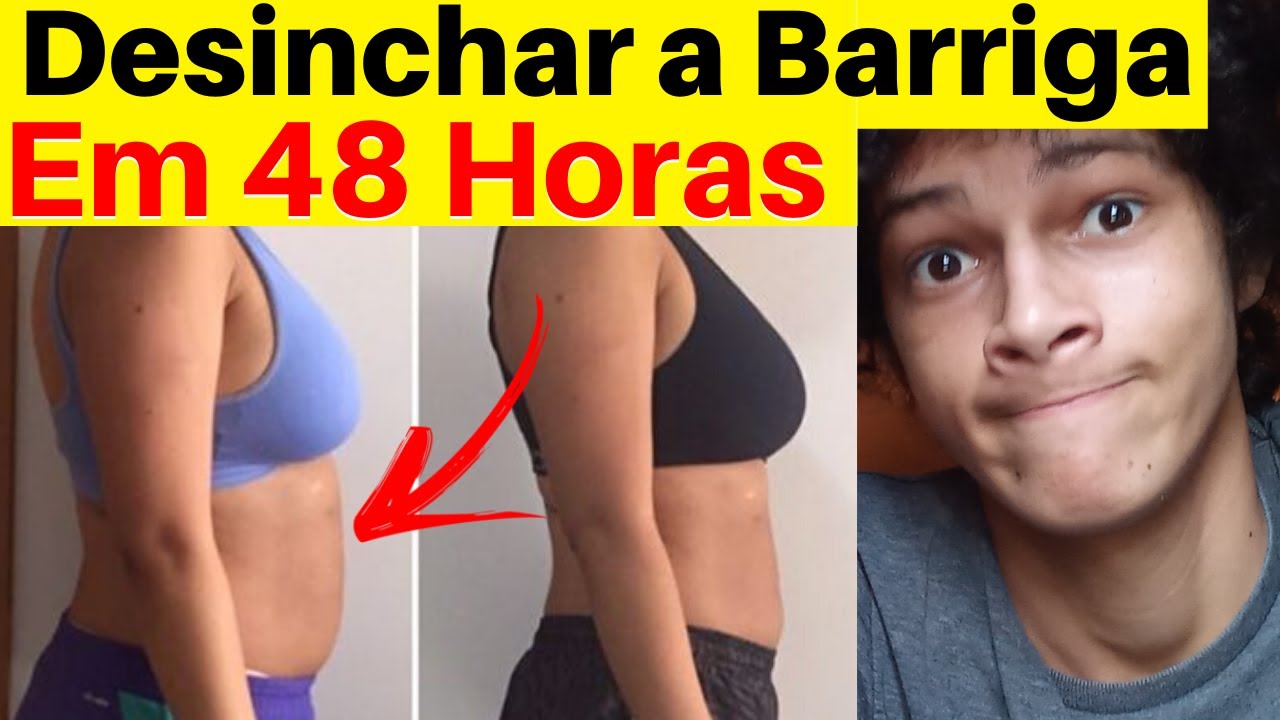 Como DESINCHAR a BARRIGA rápido em 48 HORAS - SECAR a Barriga De Forma ...
