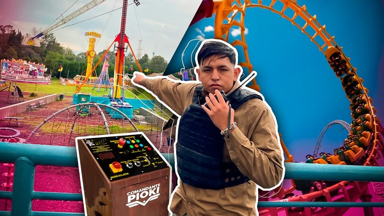 Siendo OPERADOR DE JUEGOS mecánicos / Sucede Desgracia 📲