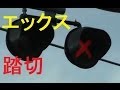 X　Level crossing　japan(tokyo)tobu line,jyoban line