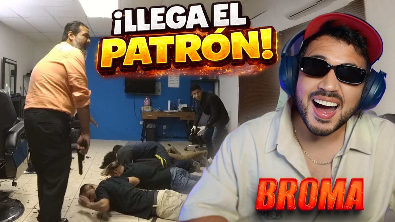 REACCION a GUSGRI - LLEGA EL PATRON (BROMA)
