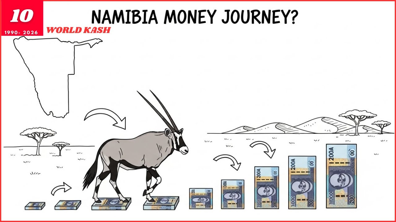 African Banknotes 🇳🇦 | Rare Namibian Dollar Currency Explained