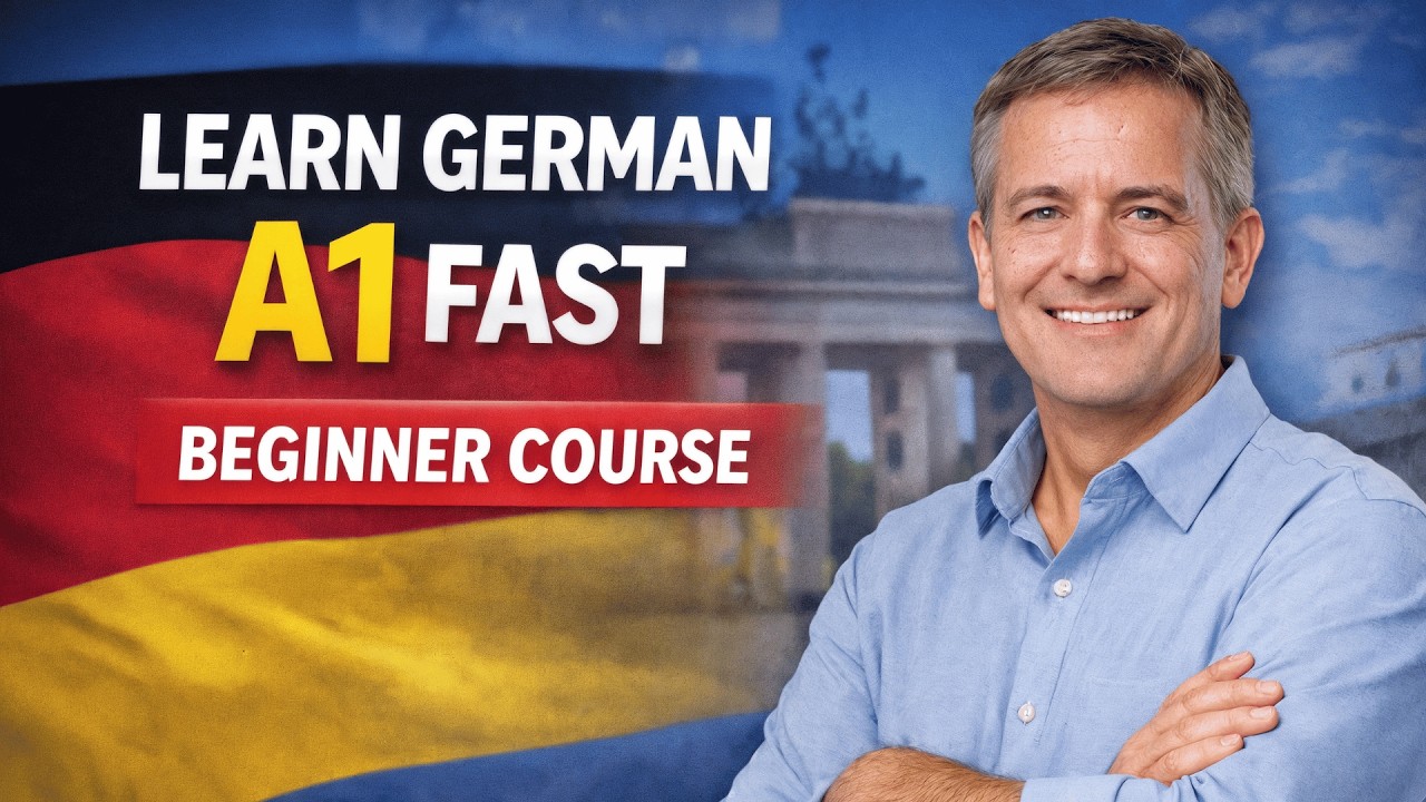 Learn German A1 Fast | Best German Beginner Course for Germany - YouTube