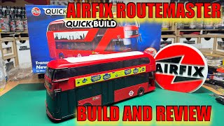 Unboxing and BUILDING the QuickBuild ROUTEMASTER Bus From AIRFIX