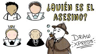 ¿QUIÉN ES EL ASESINO? | Draw My Life | Acertijos imposibles CAP 7