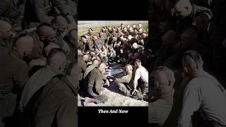 Amazing Then And Now Photos From WW2 @EnterHistory