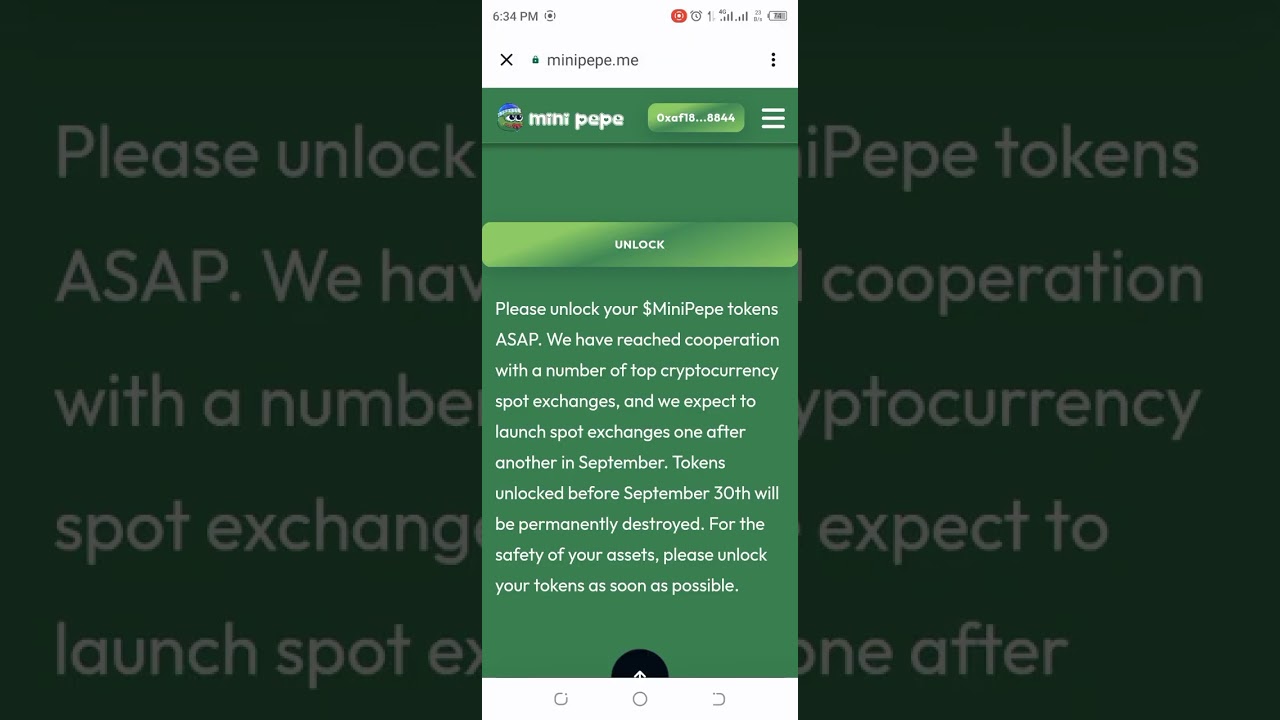 HOW TO CLAIM 600M $MINIPEPE TOKENS FOR FREE LINK ON DESCRIPTION