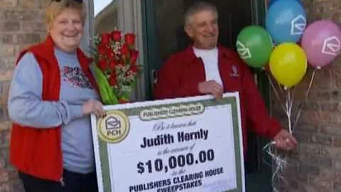 Publishers Clearing House Winners: Judith Hernly F...