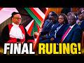 LIVE Fireworks At Milimani As High Court Finally Makes Final Ruling On Gachagua S Impeachment Case 