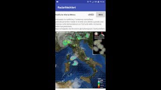 Sistema automatico di allerta meteo RadarMetAlert screenshot 2