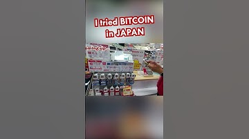 I TRIED using BITCOIN in Japan