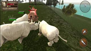 Ultimate Rhino Simulator - Rhino Vs Lion, Tiger, Buffalo, Cheetah, Rhinoceros,  Elephant, Tiger #7 screenshot 5