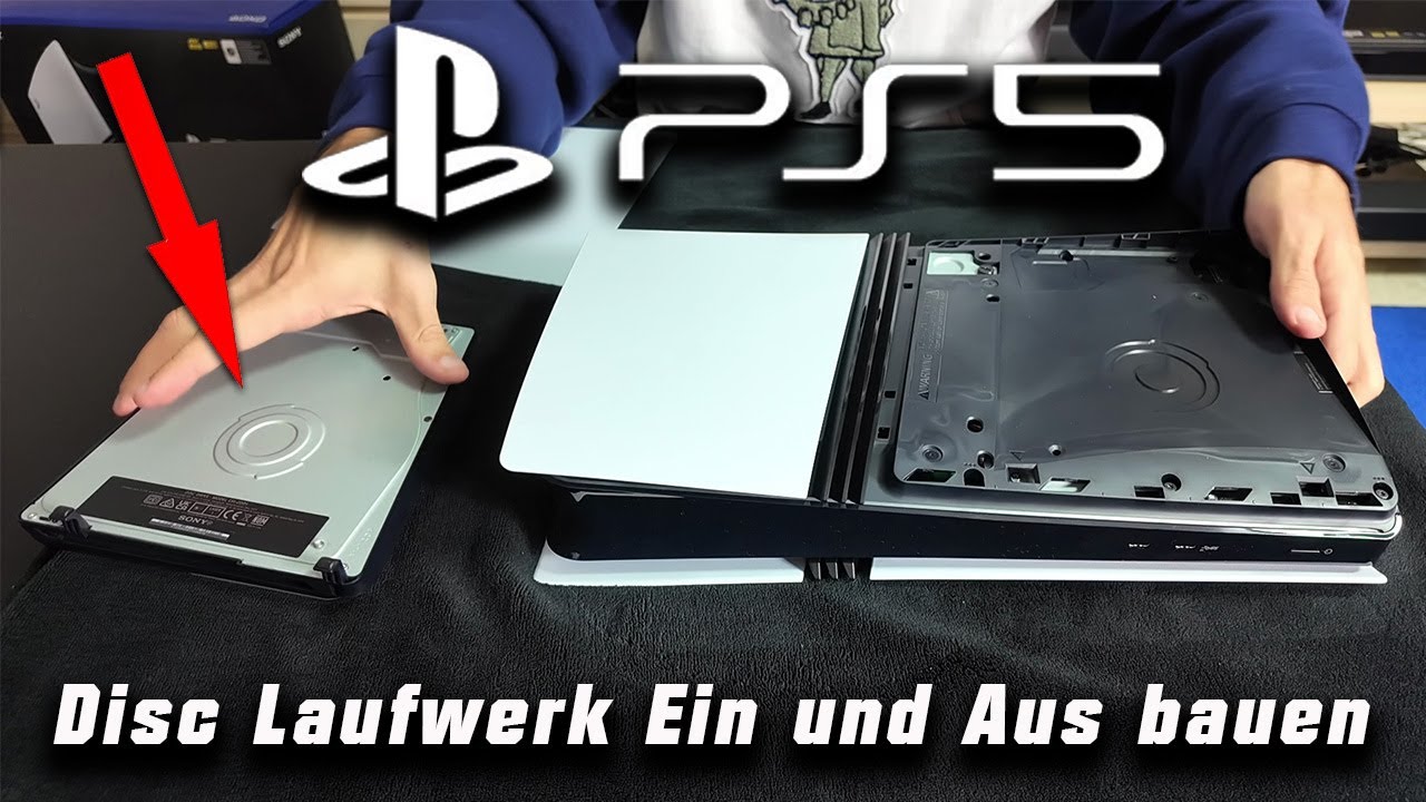 Was Ist Besser Ps5 Digital Oder Mit Laufwerk PS5 / Playstation 5 Disc Laufwerk einbauen / wechseln - Slim zu Pro