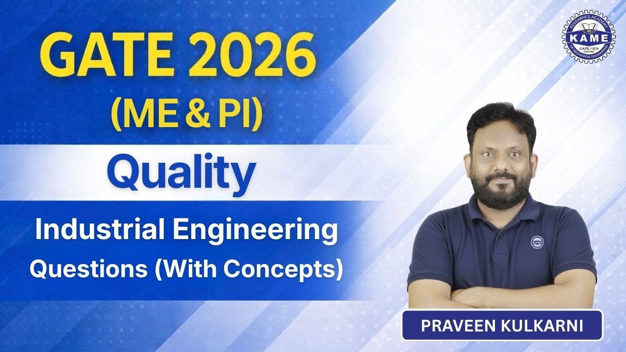 Complete Industrial Engineering Revision through Quality Questions