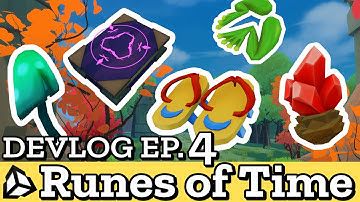 Adding new items to our game! Runes of Time Devlog #4