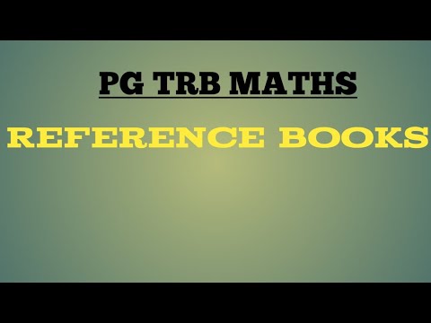 PG TRB MATHS