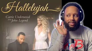 Carrie Underwood & John Legend - Hallelujah | REACTION