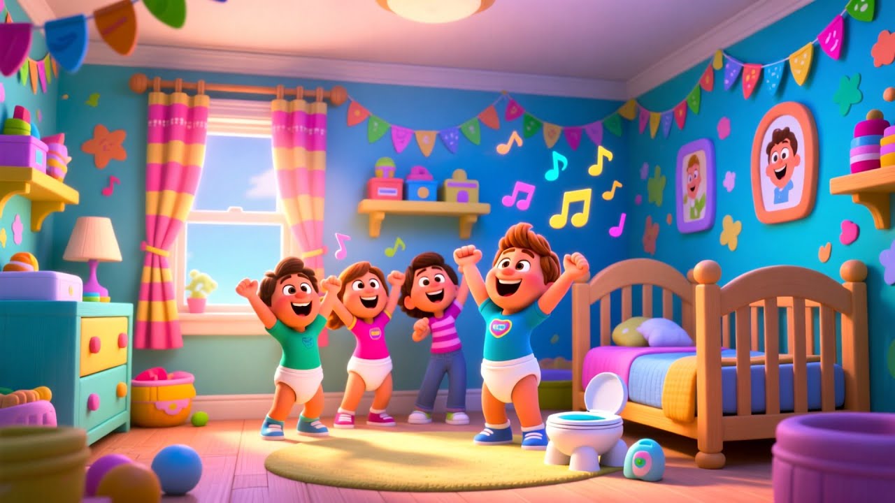 Baby Potty Dance 💃🚽 | Fun Potty Training Song for Toddlers | Toilet Training for Kids