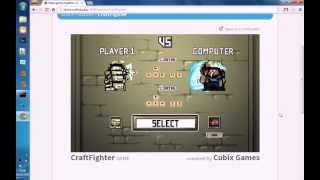 CraftFighter mostly working in the CraftStudio Web player (WIP 02)