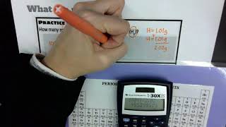 2.0 Mole Calculations Practice Problems 1- 4