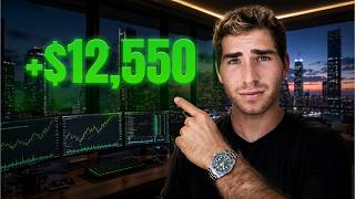 How I Made $12,550 In 15 Minutes Trading Nasdaq (Eval* Trade Recap)