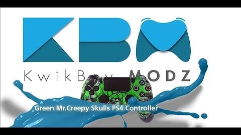 Mr.Creepy Skulls Custom PS4 Controller