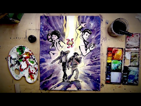 MICHAEL JACKSON vs ELVIS - Epic Rap Battles tribute art