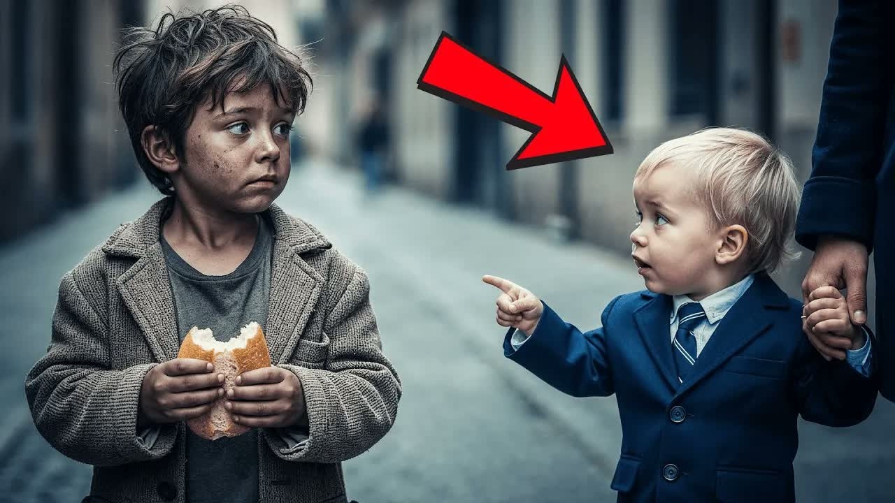 Il Bambino Indica un Ragazzo per Strada： ＂Papà, È Mio Fratello!＂ — Il Milionario Resta Senza Par
