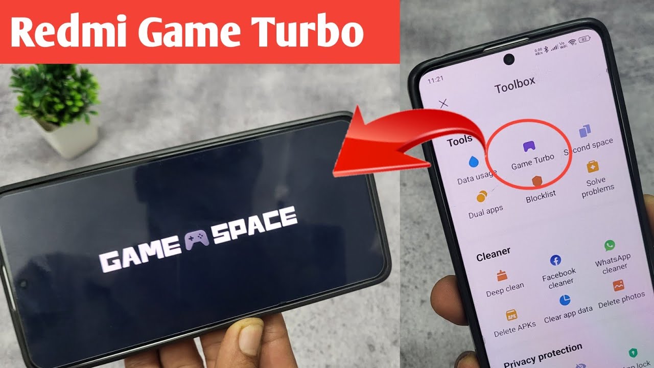 how to turn on game turbo in redmi | enable game turbo redmi | game space 