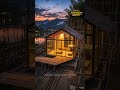 They Built a Bamboo Villa Next to a River 🌿 #shorts