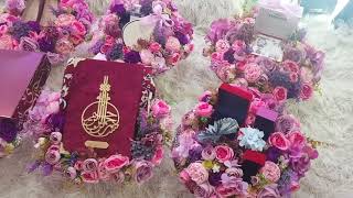 Hantaran Pertunangan dan Perkahwinan | Pelamin Sarat Bunga | Varia Seri