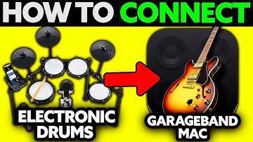 How To Connect Electronic Drums to GarageBand Mac (2025) - Step by Step