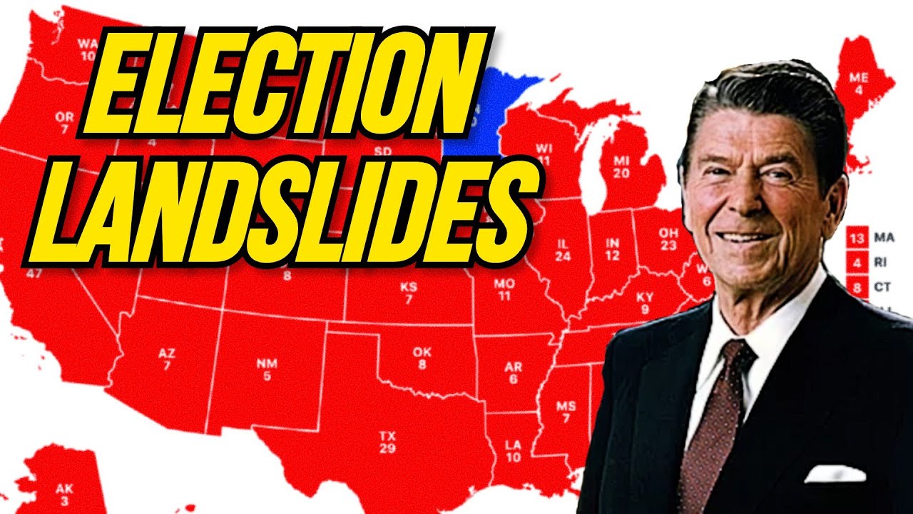 Biggest Landslides Of All Time Us Presidential Elections Youtube