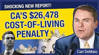 Study Exposes California’s Cost-of-Living Penalty of $26,478 Per Year