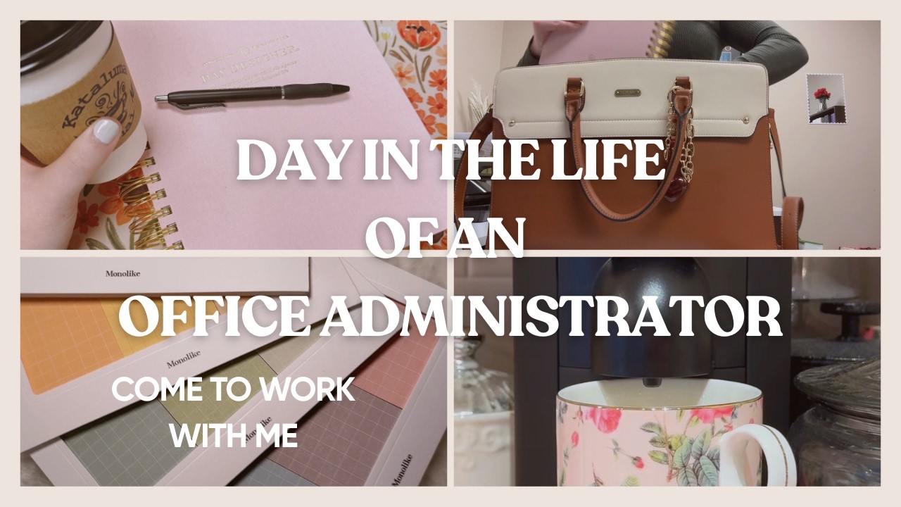 Come To Work With Me As An Office Administrator | Spend My Friday With Me - Before and After Work